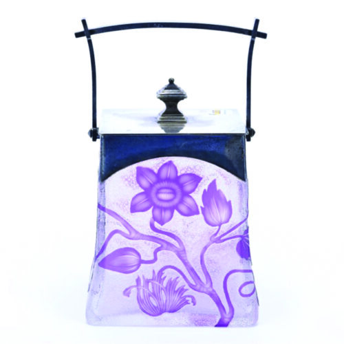 Antique colored glass can be valuable